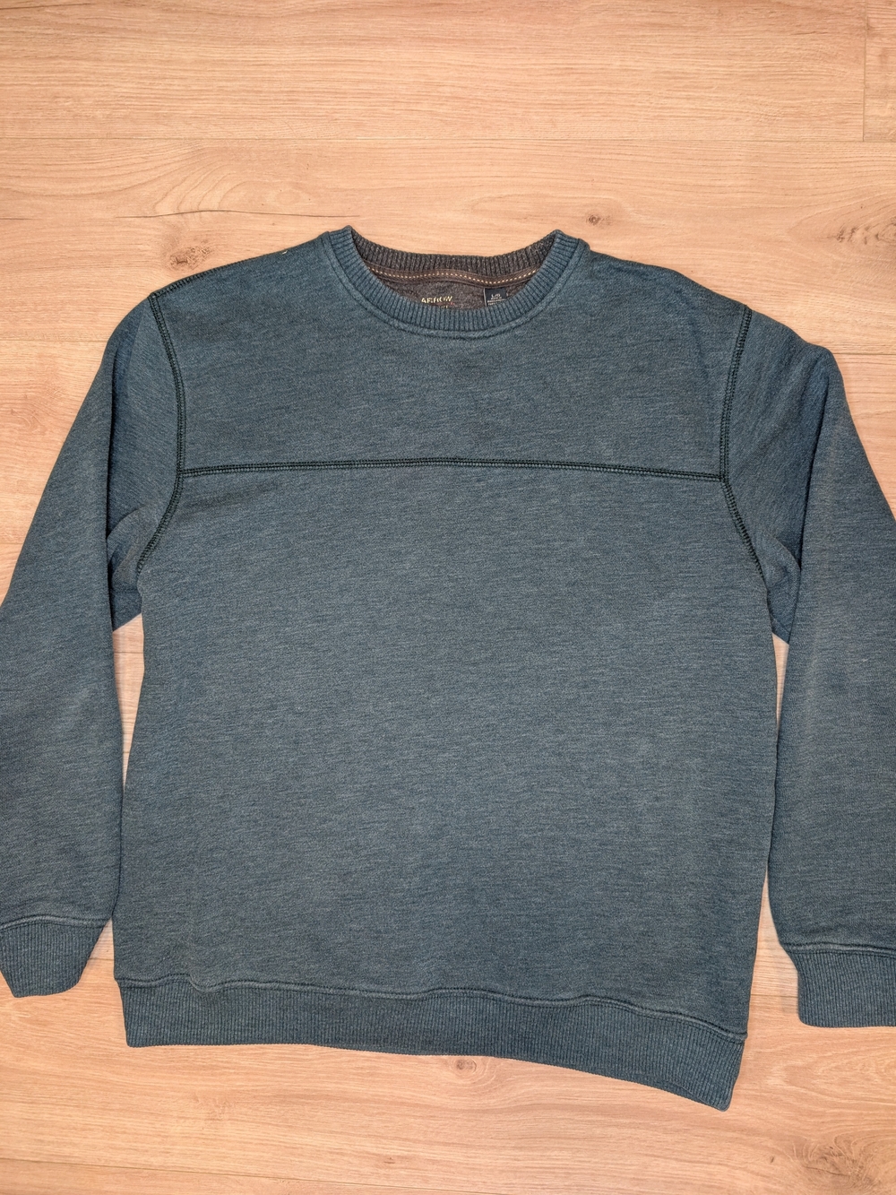 Arrow Men's Crewneck Sweater in Slate Blue